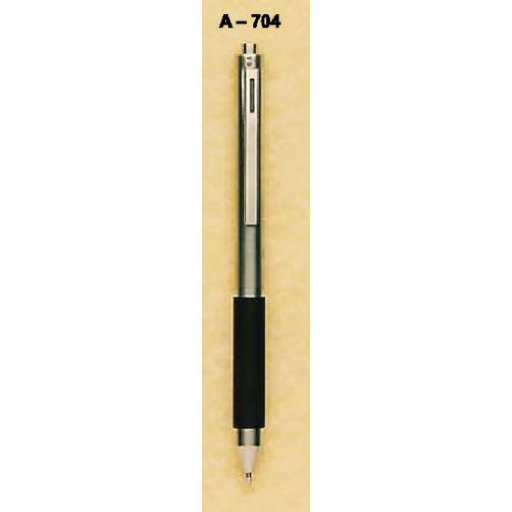 Ручка 4х1 А704(син.,чорн.,черв.кульк + олів.)(АЕ)